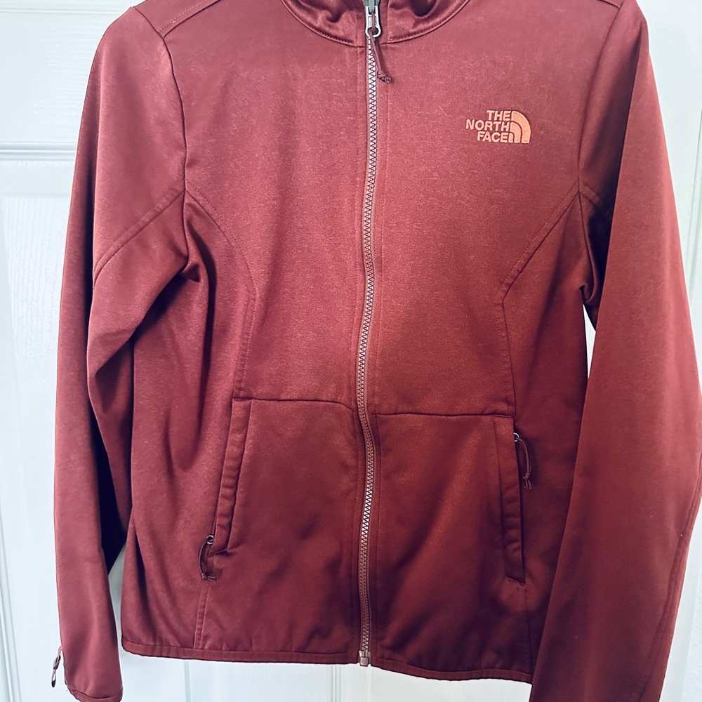 The North Face Burgundy Full-Zip Jacket